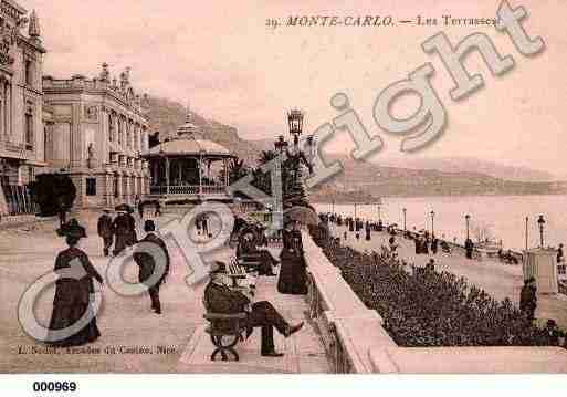 Ville de MONACO Carte postale ancienne Ville de MONACO Carte postale ancienne