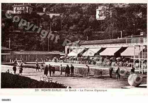 Ville de MONACO Carte postale ancienne Ville de MONACO Carte postale ancienne