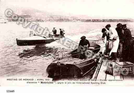 Ville de MONACO Carte postale ancienne Ville de MONACO Carte postale ancienne