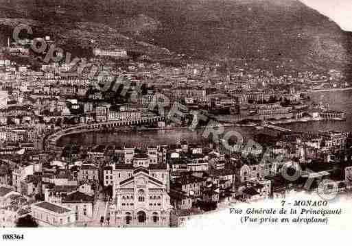 Ville de MONACO Carte postale ancienne Ville de MONACO Carte postale ancienne