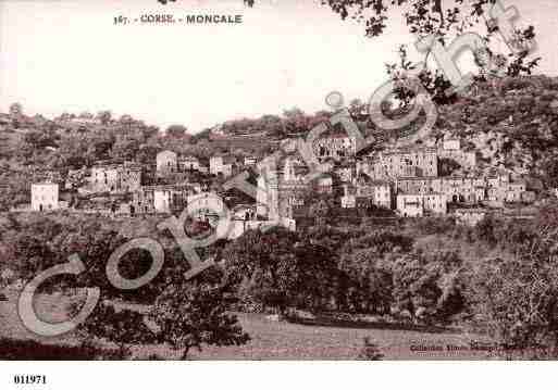 Ville de MONCALE Carte postale ancienne