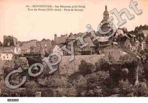 Ville de MONCONTOUR Carte postale ancienne Ville de MONCONTOUR Carte postale ancienne