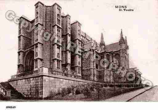 Ville de MONS Carte postale ancienne Ville de MONS Carte postale ancienne