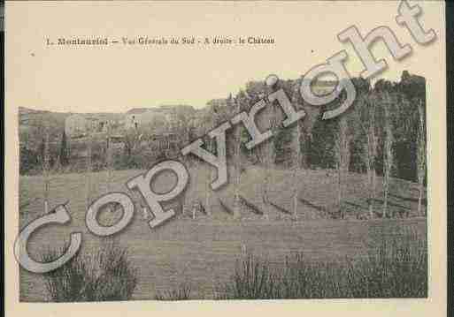 Ville de MONTAURIOL Carte postale ancienne Ville de MONTAURIOL Carte postale ancienne