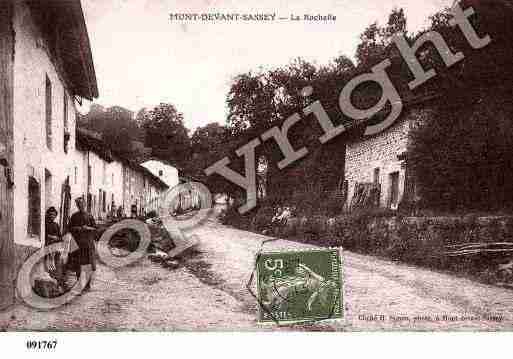 Ville de MONTDEVANTSASSEY Carte postale ancienne