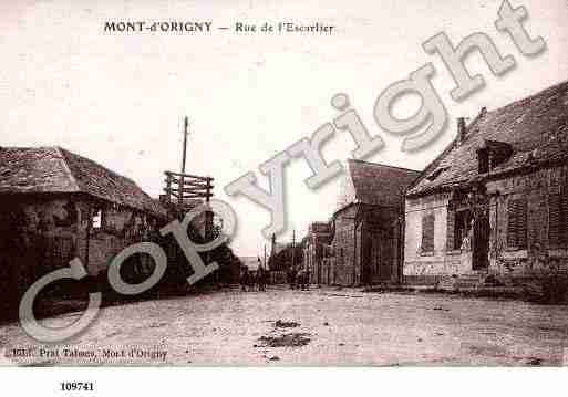 Ville de MONTD\'ORIGNY Carte postale ancienne