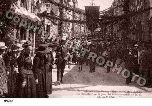 Ville de MONTFAUCONENVELAY Carte postale ancienne Ville de MONTFAUCONENVELAY Carte postale ancienne