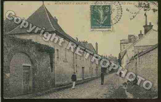 Ville de MONTFORTL\'AMAURY Carte postale ancienne Ville de MONTFORTL\'AMAURY Carte postale ancienne