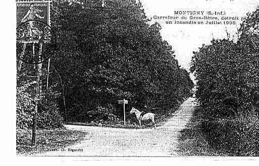 Ville de MONTIGNY Carte postale ancienne Ville de MONTIGNY Carte postale ancienne