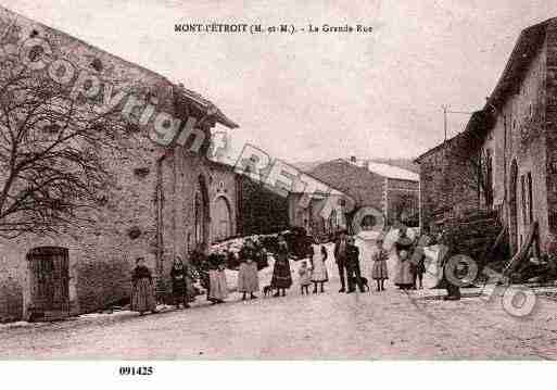 Ville de MONTL\\\'ETROIT Carte postale ancienne