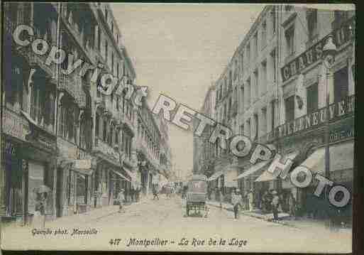 Ville de MONTPELLIER Carte postale ancienne Ville de MONTPELLIER Carte postale ancienne
