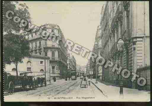 Ville de MONTPELLIER Carte postale ancienne