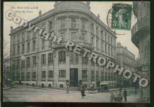 Ville de MONTPELLIER Carte postale ancienne Ville de MONTPELLIER Carte postale ancienne