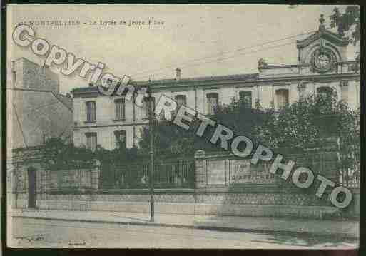 Ville de MONTPELLIER Carte postale ancienne