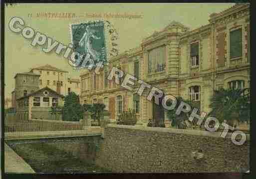 Ville de MONTPELLIER Carte postale ancienne