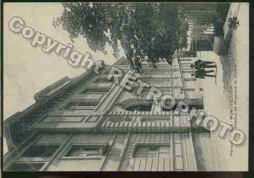 Ville de MONTPELLIER Carte postale ancienne