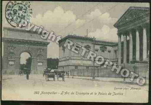 Ville de MONTPELLIER Carte postale ancienne Ville de MONTPELLIER Carte postale ancienne