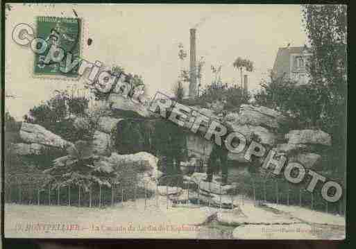 Ville de MONTPELLIER Carte postale ancienne