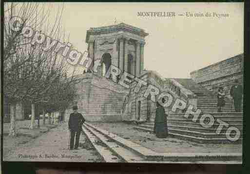 Ville de MONTPELLIER Carte postale ancienne