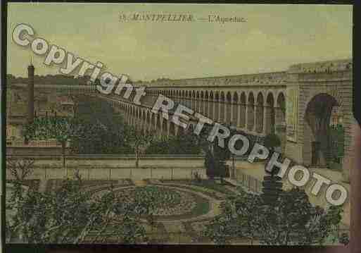 Ville de MONTPELLIER Carte postale ancienne