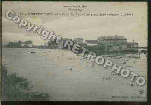 Ville de MONTPELLIER Carte postale ancienne