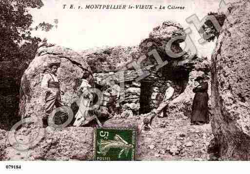 Ville de MONTPELLIERLEVIEUX Carte postale ancienne Ville de MONTPELLIERLEVIEUX Carte postale ancienne