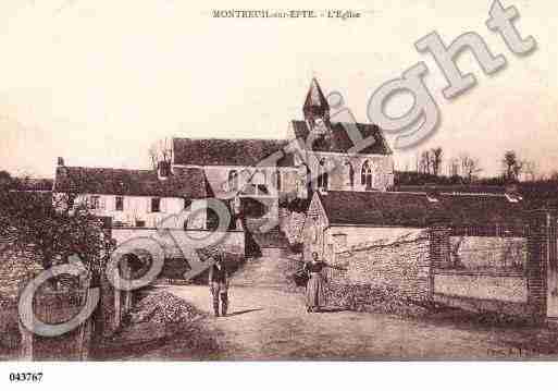 Ville de MONTREUILSUREPTE Carte postale ancienne Ville de MONTREUILSUREPTE Carte postale ancienne