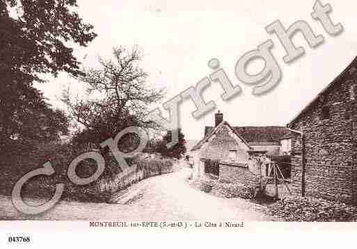Ville de MONTREUILSUREPTE Carte postale ancienne Ville de MONTREUILSUREPTE Carte postale ancienne