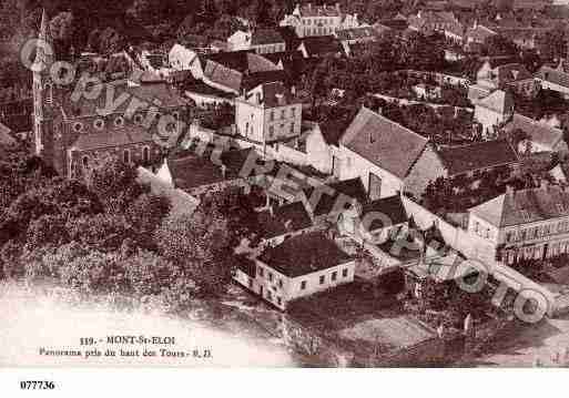 Ville de MONTSAINTELOI Carte postale ancienne