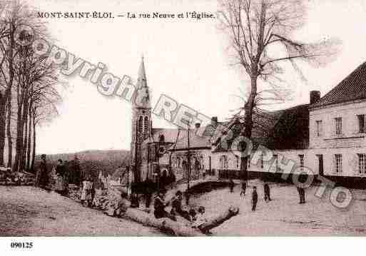 Ville de MONTSAINTELOI Carte postale ancienne