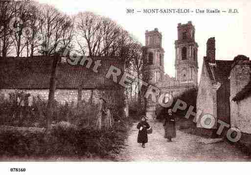 Ville de MONTSAINTELOI Carte postale ancienne