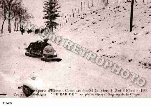 Ville de MOREZ Carte postale ancienne