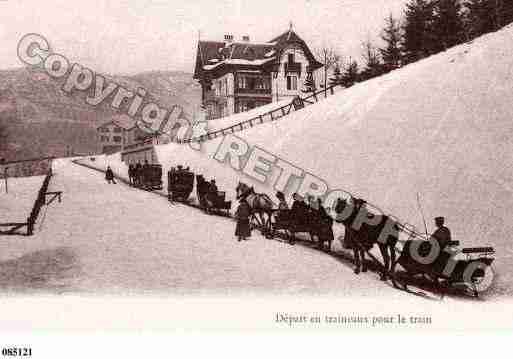 Ville de MOREZ Carte postale ancienne