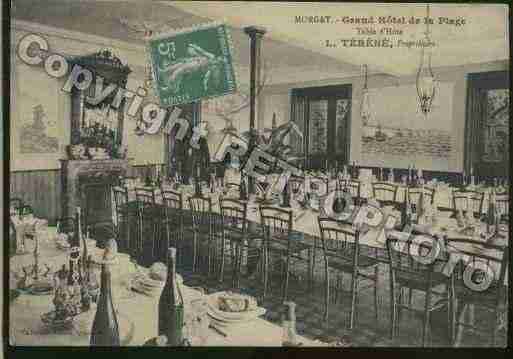 Ville de MORGAT Carte postale ancienne