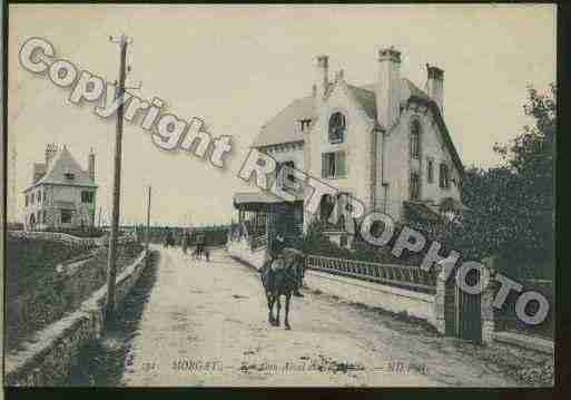 Ville de MORGAT Carte postale ancienne