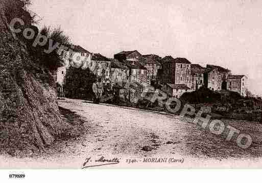 Ville de MORIANI Carte postale ancienne