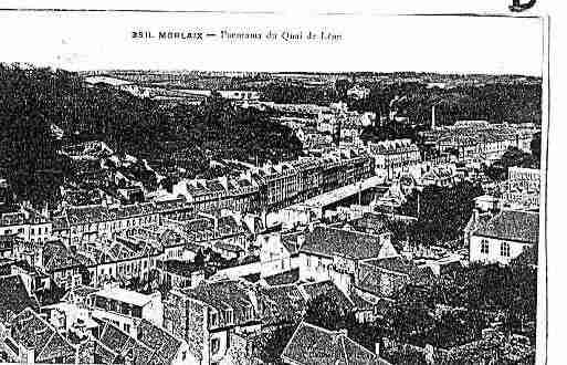 Ville de MORLAIX Carte postale ancienne