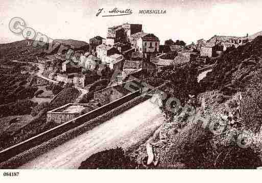 Ville de MORSIGLIA Carte postale ancienne