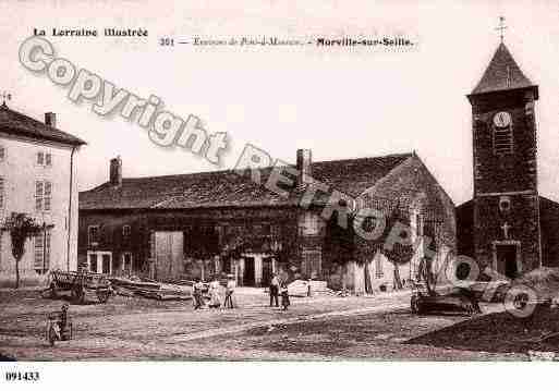 Ville de MORVILLESURSEILLE Carte postale ancienne Ville de MORVILLESURSEILLE Carte postale ancienne