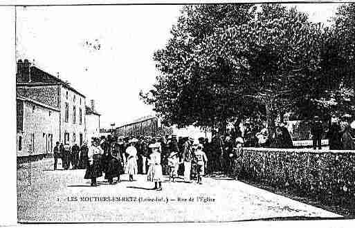 Ville de MOUTIERSENRETZ(LES) Carte postale ancienne