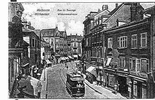 Ville de MULHOUSE Carte postale ancienne