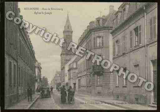 Ville de MULHOUSE Carte postale ancienne