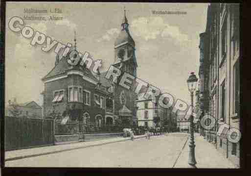 Ville de MULHOUSE Carte postale ancienne