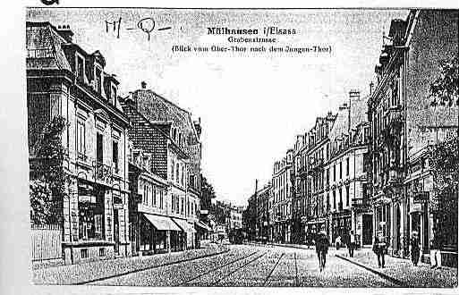 Ville de MULHOUSE Carte postale ancienne