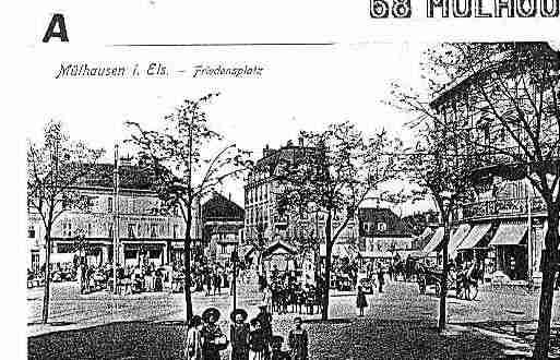 Ville de MULHOUSE Carte postale ancienne