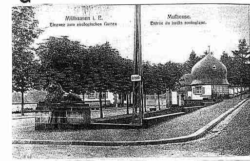 Ville de MULHOUSE Carte postale ancienne