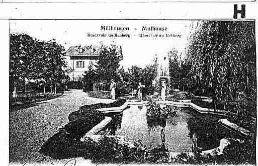 Ville de MULHOUSE Carte postale ancienne