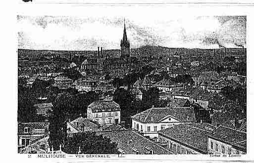 Ville de MULHOUSE Carte postale ancienne