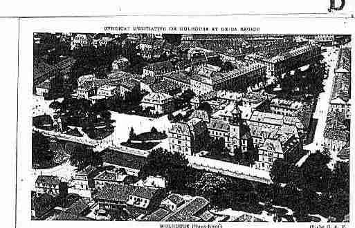 Ville de MULHOUSE Carte postale ancienne