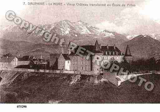 Ville de MURED\'ISERE(LA) Carte postale ancienne